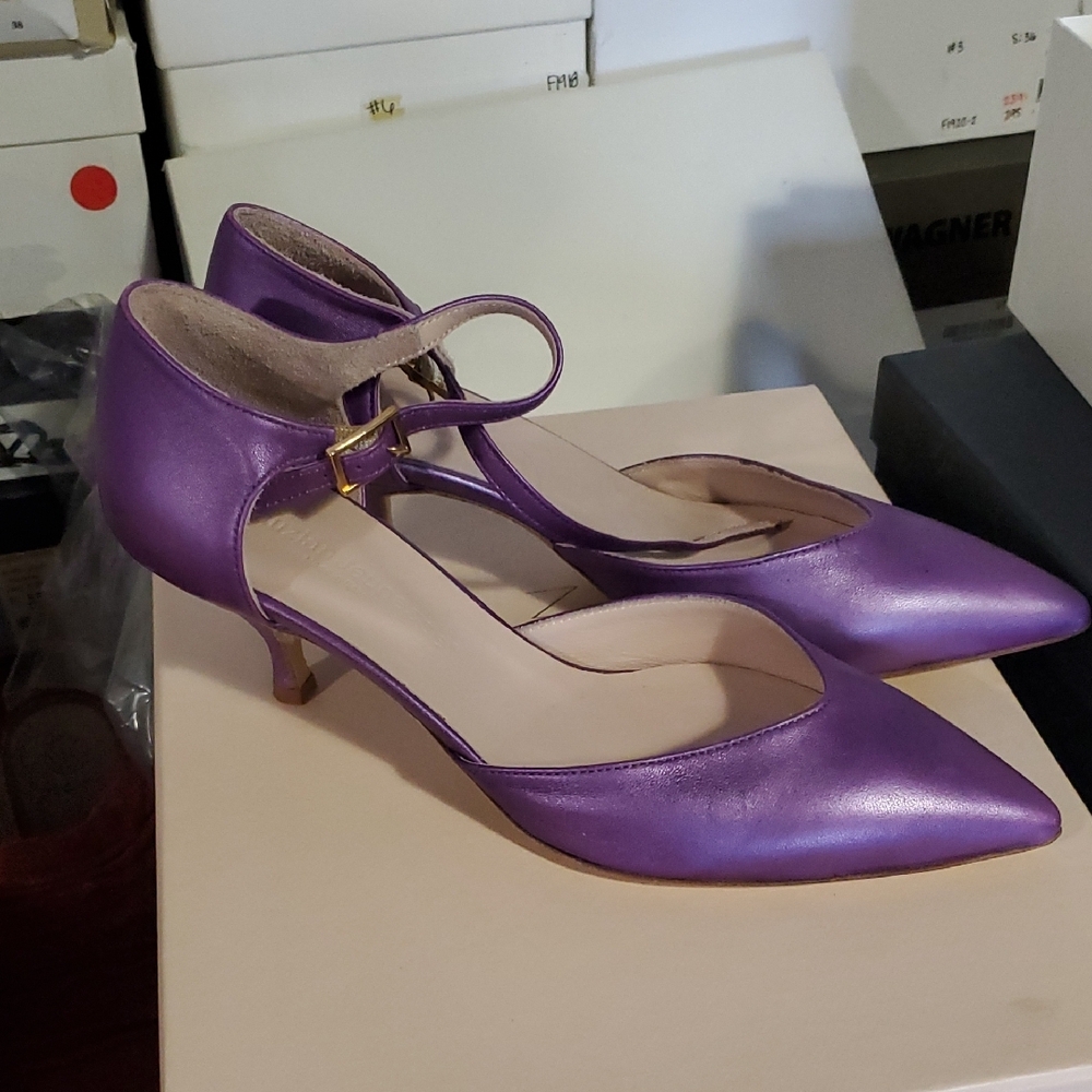 Elegant Purple Women's Heels